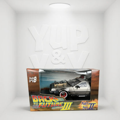 Back to the Future III DeLorean Time Machine with Light