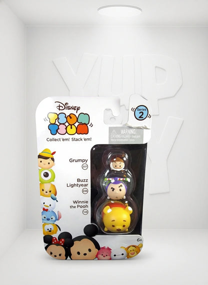 Disney Tsum Tsum Grumpy Buzz Lightyear Winnie the Pooh
