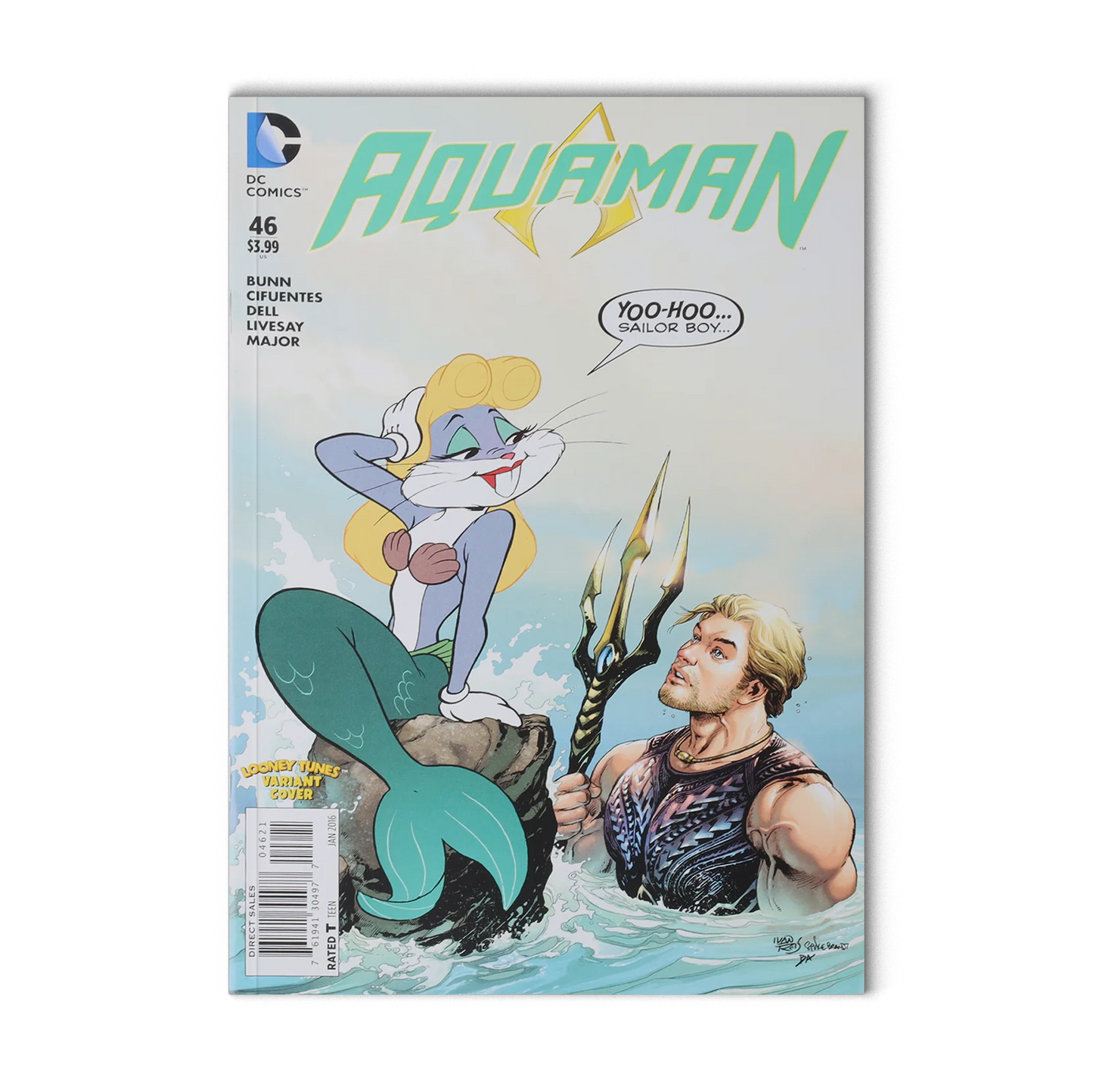 Aquaman #46 Looney Tunes Variant Cover