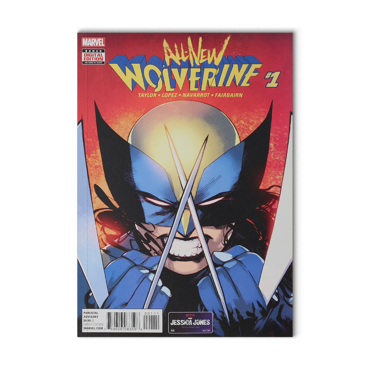 All-New Wolverine #1 (Marvel Comics 2016)