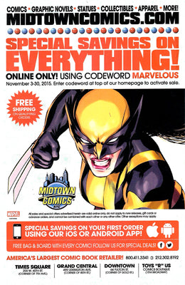 ALL-NEW WOLVERINE #1 X-23 Action Figure Variant Cover Laura Kinney