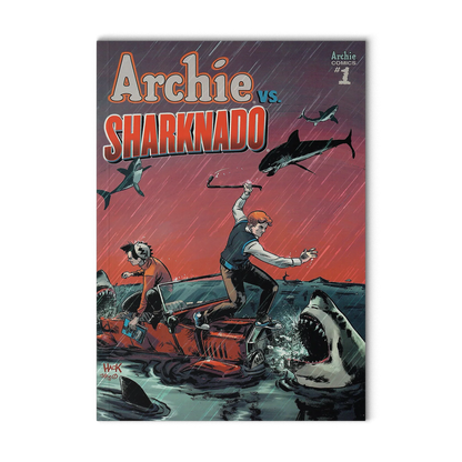 Archie Vs Sharknado #1 Robert Hack Variant Cover C 2015 Archie Comics