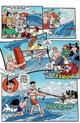 Archie Vs Sharknado #1 Robert Hack Variant Cover C 2015 Archie Comics