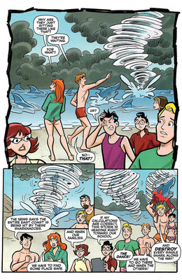 Archie Vs Sharknado #1 Robert Hack Variant Cover C 2015 Archie Comics