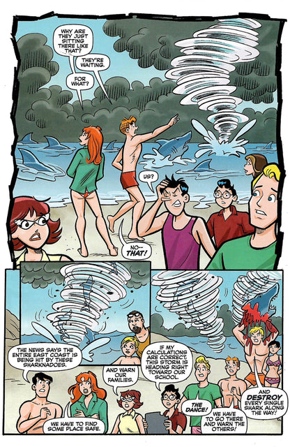 Archie Vs Sharknado #1 Robert Hack Variant Cover C 2015 Archie Comics