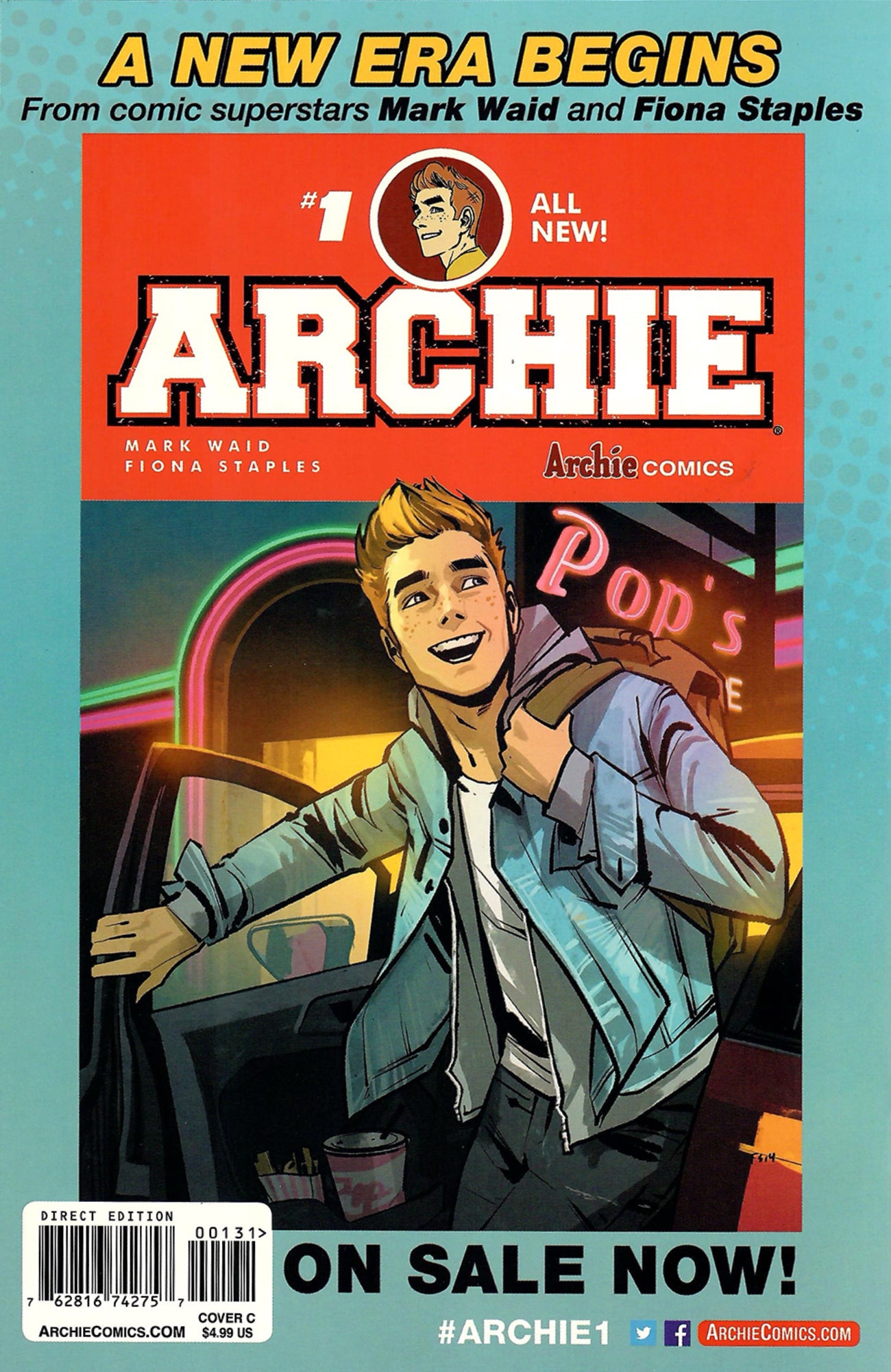 Archie Vs Sharknado #1 Robert Hack Variant Cover C 2015 Archie Comics