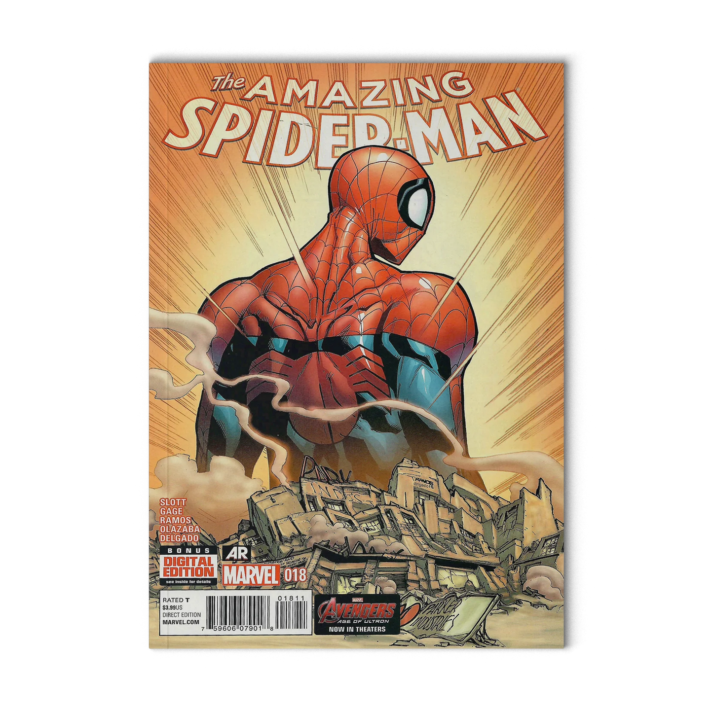 COMIC BOOK MARVEL THE AMAZING SPIDER-MAN #018