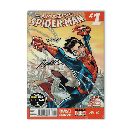 The Amazing Spider-Man #1 (Marvel Comics 2014) Bagged And Boarded (Signed)