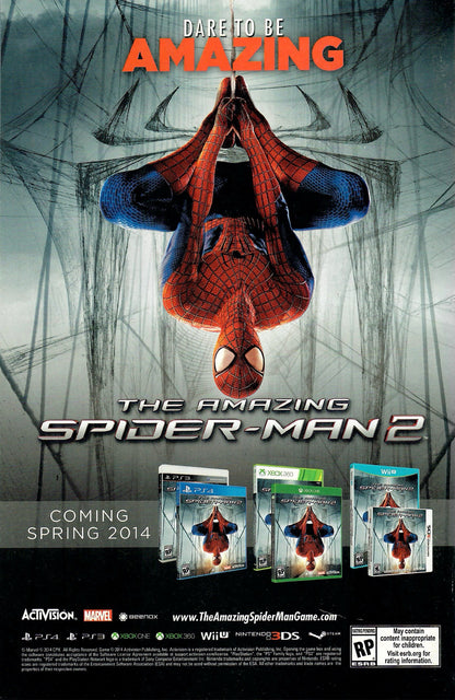 The Amazing Spider-Man #1 (Marvel Comics 2014) Bagged And Boarded (Signed)