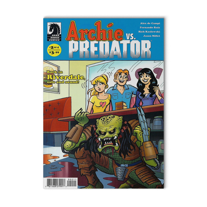ARCHIE VS. PREDATOR #2, Cover A, Dark Horse Comics 2015