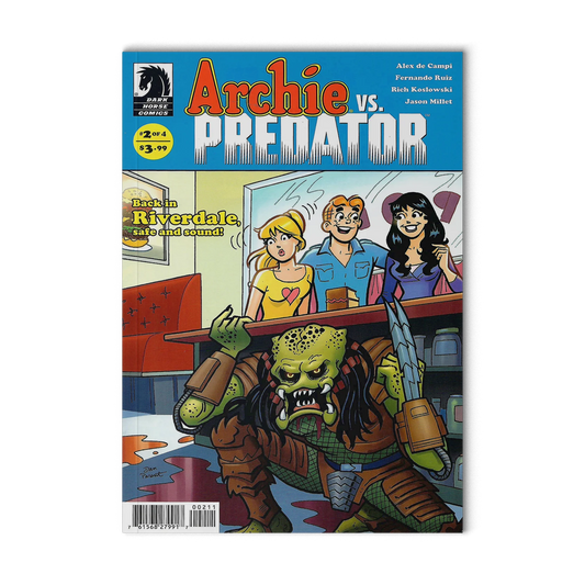 ARCHIE VS. PREDATOR #2, Cover A, Dark Horse Comics 2015