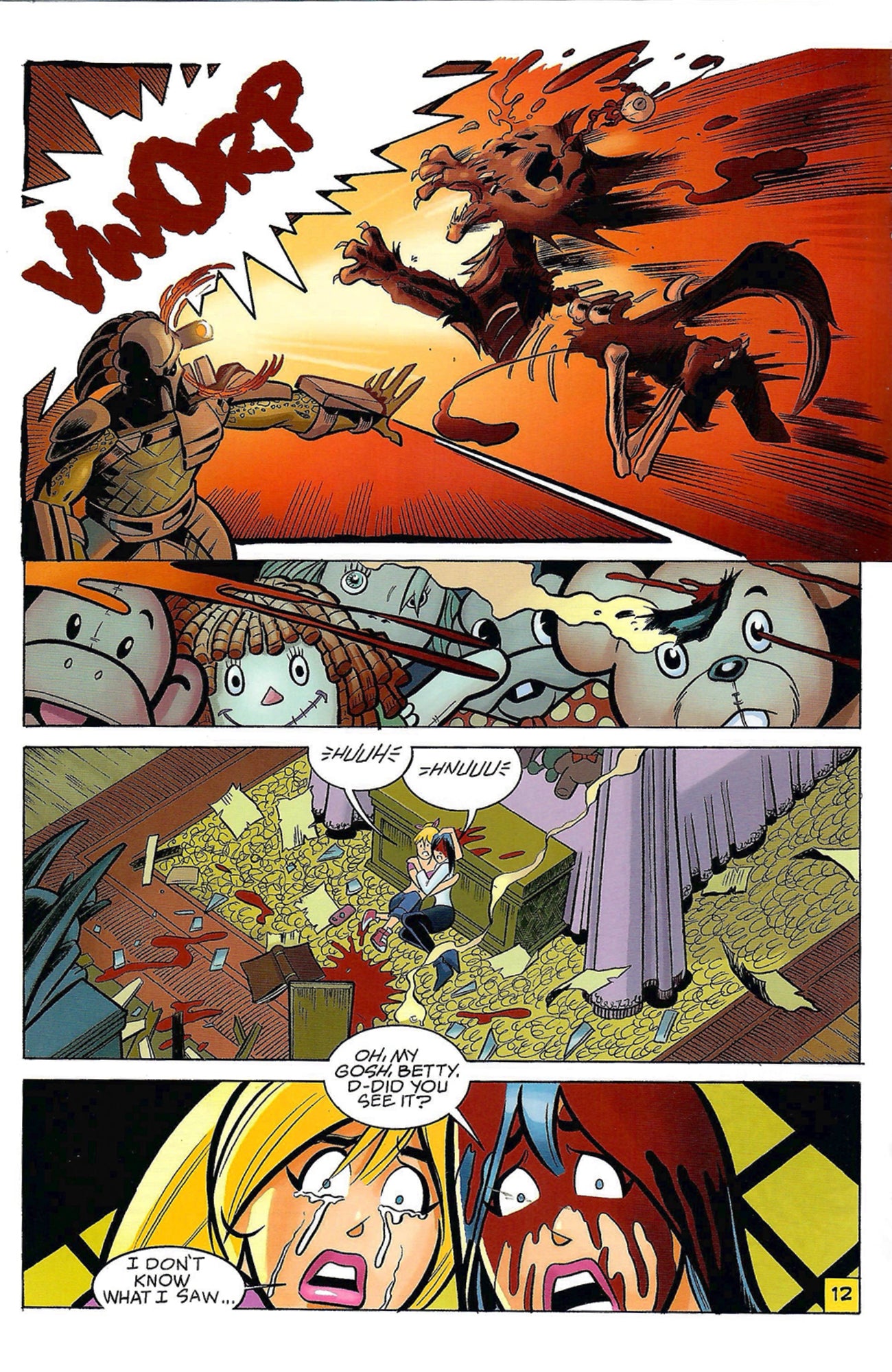 ARCHIE VS. PREDATOR #2, Cover A, Dark Horse Comics 2015
