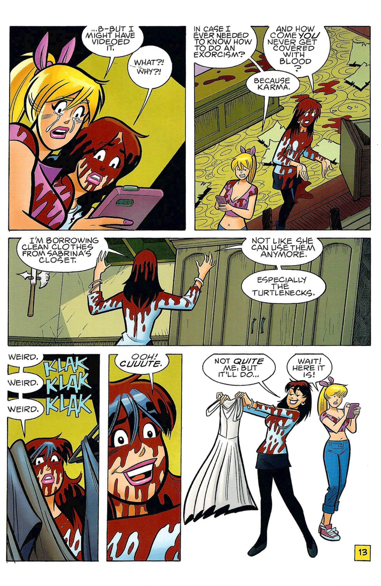 ARCHIE VS. PREDATOR #2, Cover A, Dark Horse Comics 2015