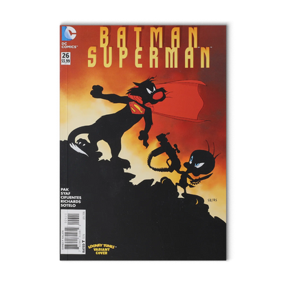 Batman Superman #26 Looney Tunes Variant cover