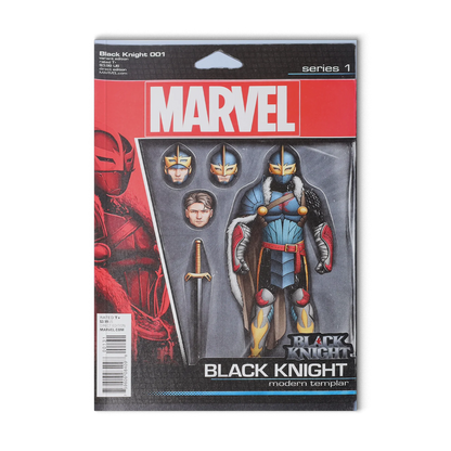 BLACK KNIGHT #1 ACTION FIGURE VARIANT COVER