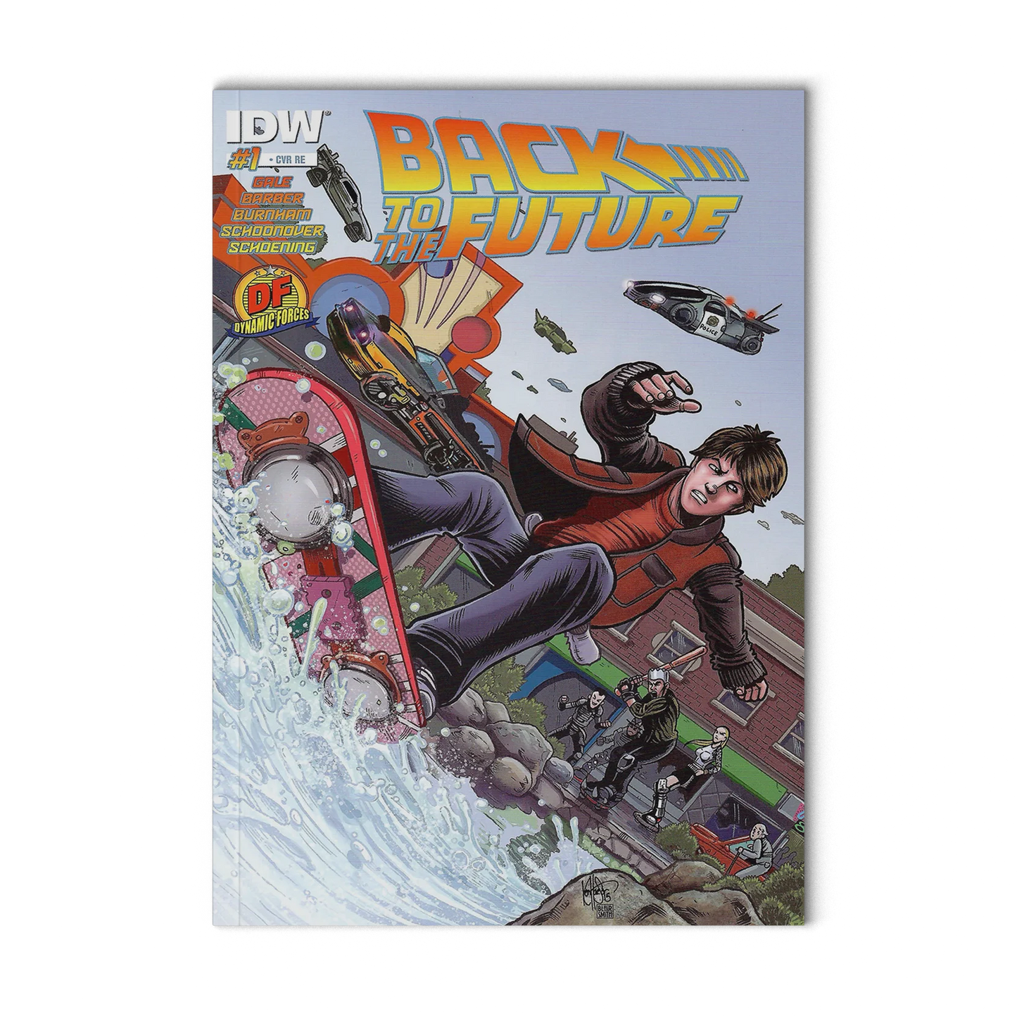 Back to the Future #1 IDW CVR RE - As one of a specially limited series of 1000 Copties