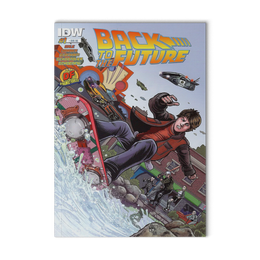 Back to the Future #1 IDW CVR RE - As one of a specially limited series of 1000 Copties
