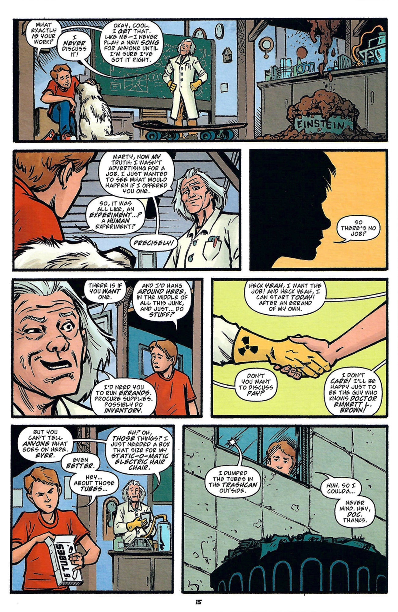 Back to the Future #1 IDW CVR RE - As one of a specially limited series of 1000 Copties