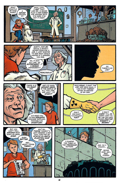 Back to the Future #1 IDW CVR RE - As one of a specially limited series of 1000 Copties