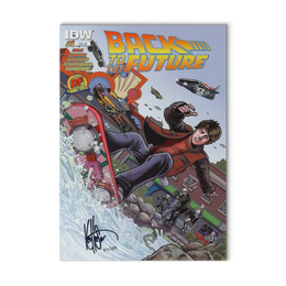 Back to the Future #1 IDW CVR RE - Signed by Ken Haeser