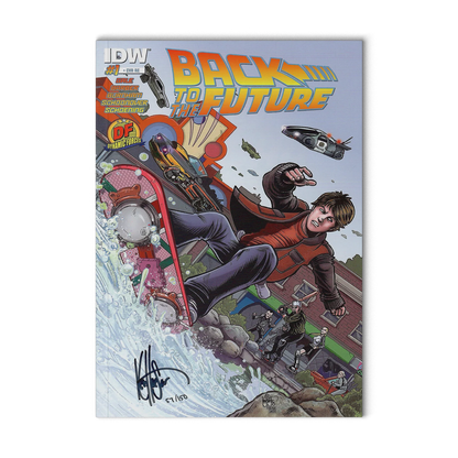 Back to the Future #1 IDW CVR RE - Signed by Ken Haeser