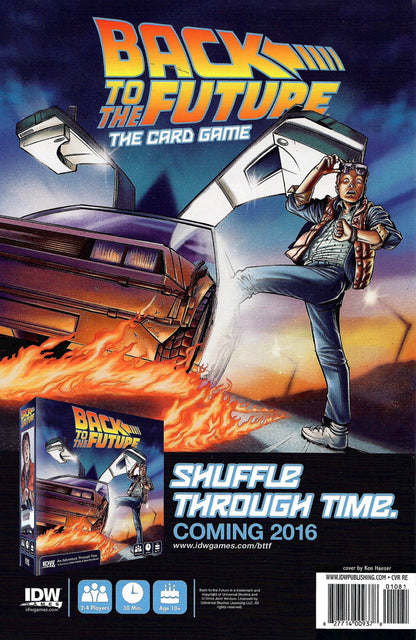 Back to the Future #1 IDW CVR RE - Signed by Ken Haeser