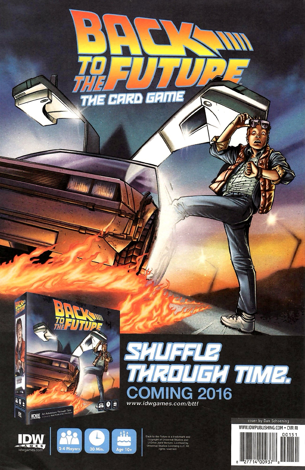 BACK TO THE FUTURE #1 UNTOLD TALES AND ALTERNATE TIMELINES