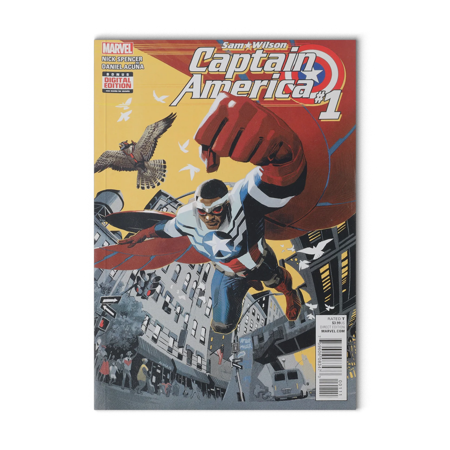 Captain America: Sam Wilson #1 Daniel Acuña (Marvel Comics December 2015)