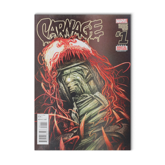 Carnage #1 Mike Del Mundo (Marvel Comics January 2016)