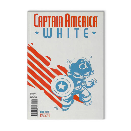 Captain America White #1 Edition Young Variant
