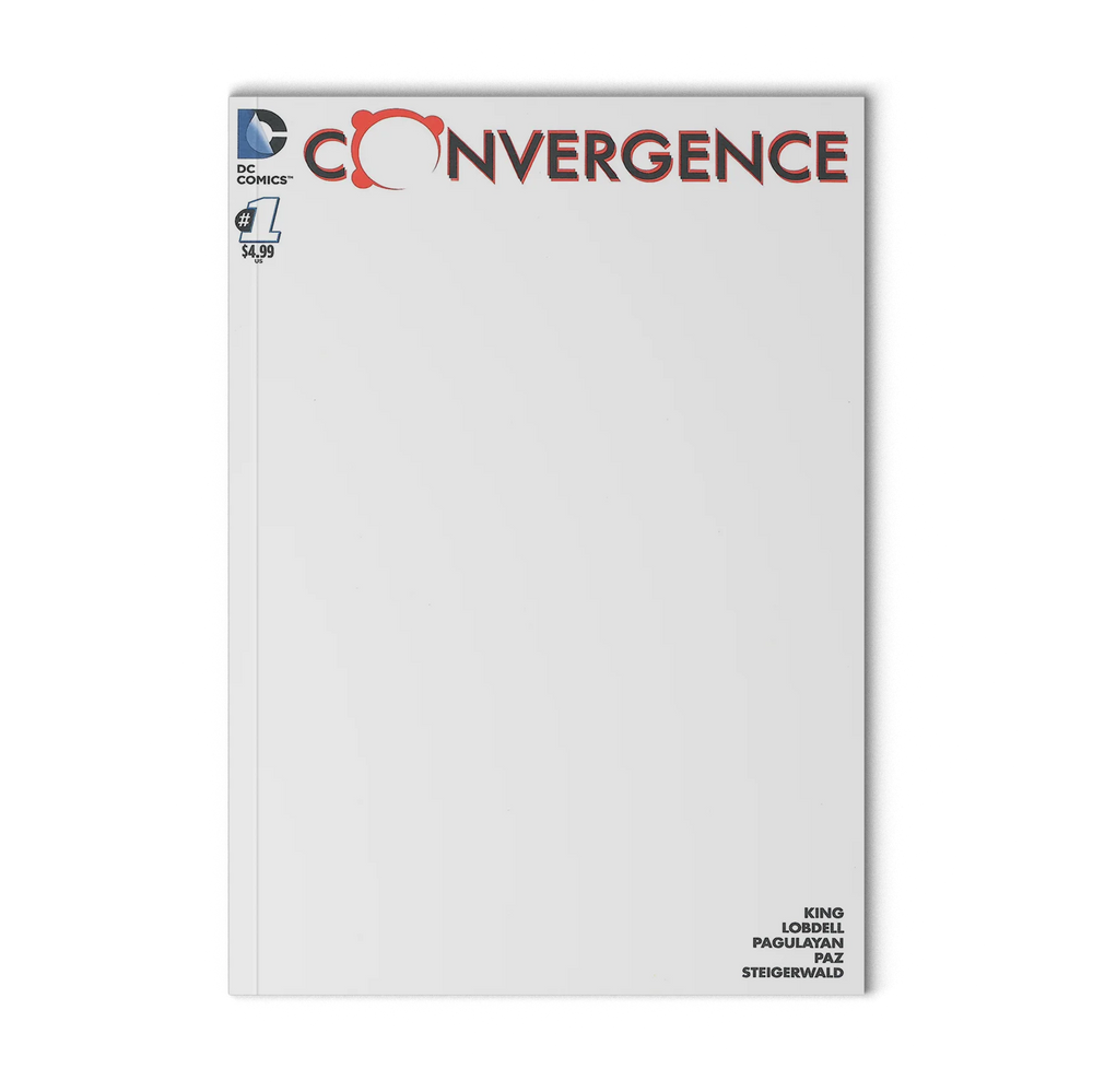 Convergence #1 DC 2015 Blank Variant