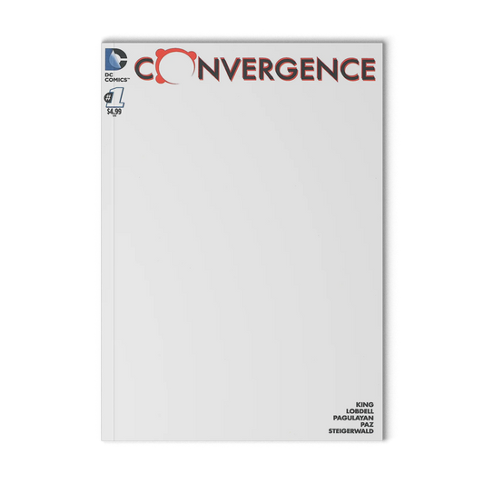 Convergence #1 DC 2015 Blank Variant