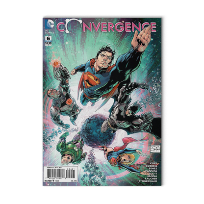 Convergence # 6 1st Print Variant DC Comic Book