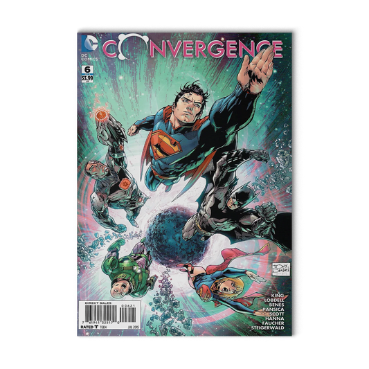 Convergence # 6 1st Print Variant DC Comic Book