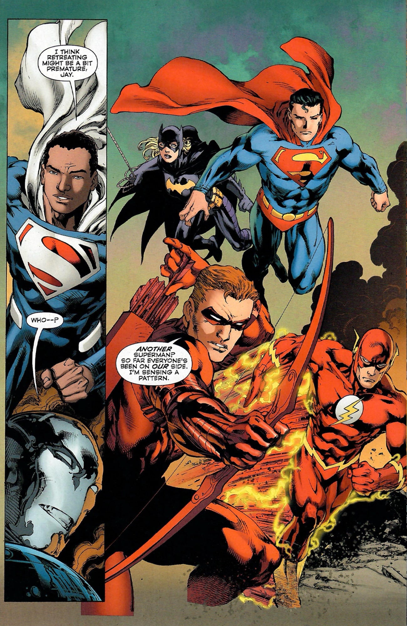 Convergence # 6 1st Print Variant DC Comic Book