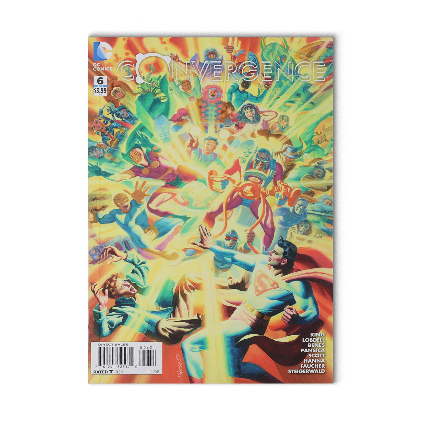 Convergence #6 Steve Rude Cover (DC Comics July 2015)