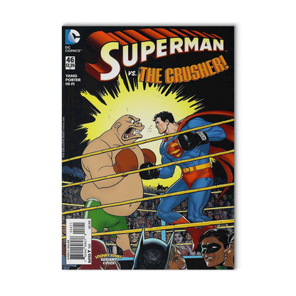 DC Comics Superman Vs The Crusher 46 VF Looney Tunes Variant Cover