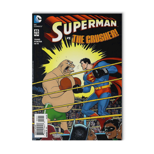 DC Comics Superman Vs The Crusher 46 VF Looney Tunes Variant Cover