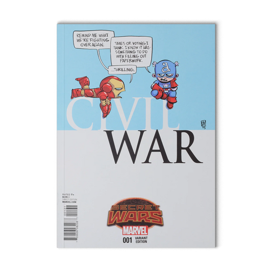 Civil War #1 Skottie Young Variant Marvel Comic 2015 Secret Wars Iron Man