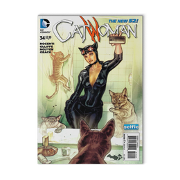 CATWOMAN #34 (2014) DC 52 COMICS SELINA KYLE SELFIE VARIANT COVER