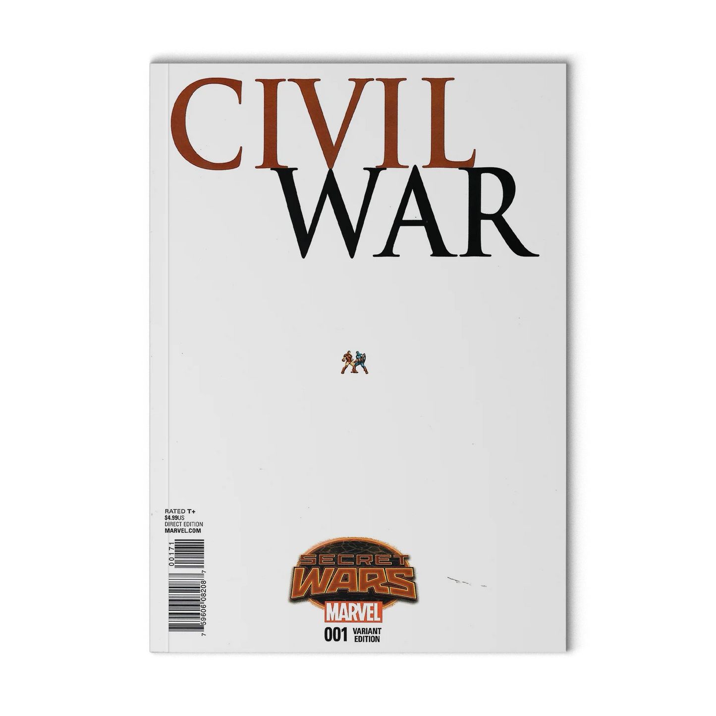 Civil War Secret Wars 001 Variant Blank Cover Artist Cover Comic-Con