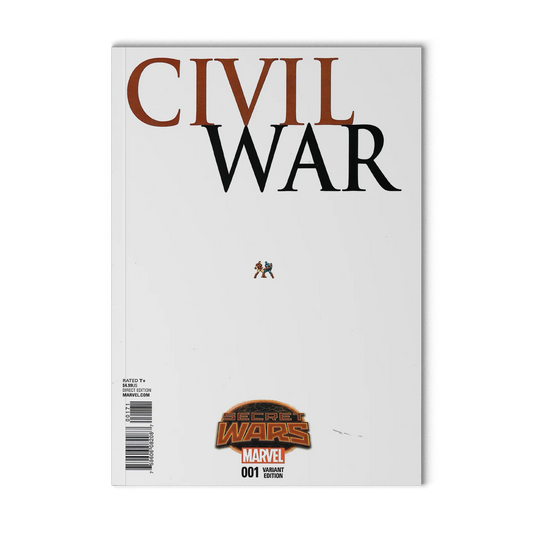 Civil War Secret Wars 001 Variant Blank Cover Artist Cover Comic-Con