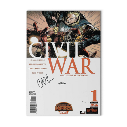 CIVIL WAR: SECRET WARS #1 A 2015 (Signed by Charles Soule)