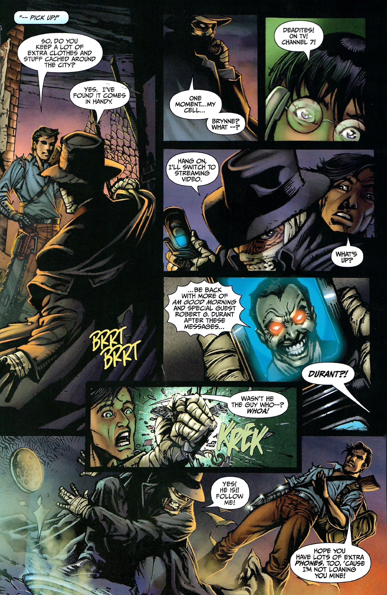 Darkman vs. Army of Darkness #1 - Dynamite Comics