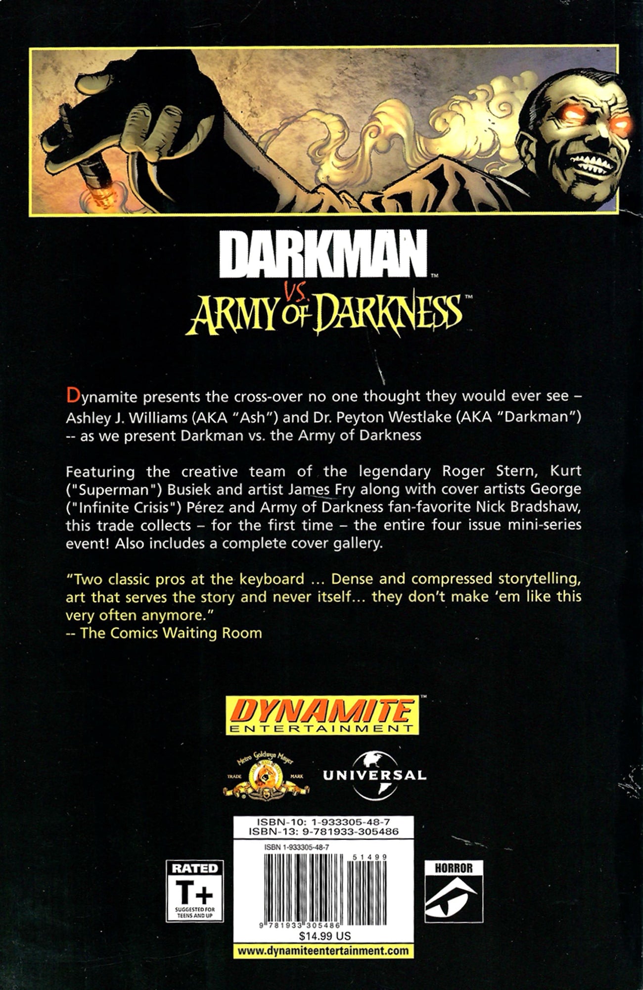 Darkman vs. Army of Darkness #1 - Dynamite Comics