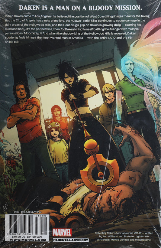 Marvel Comics Daken Dark Wolverine Hardcover