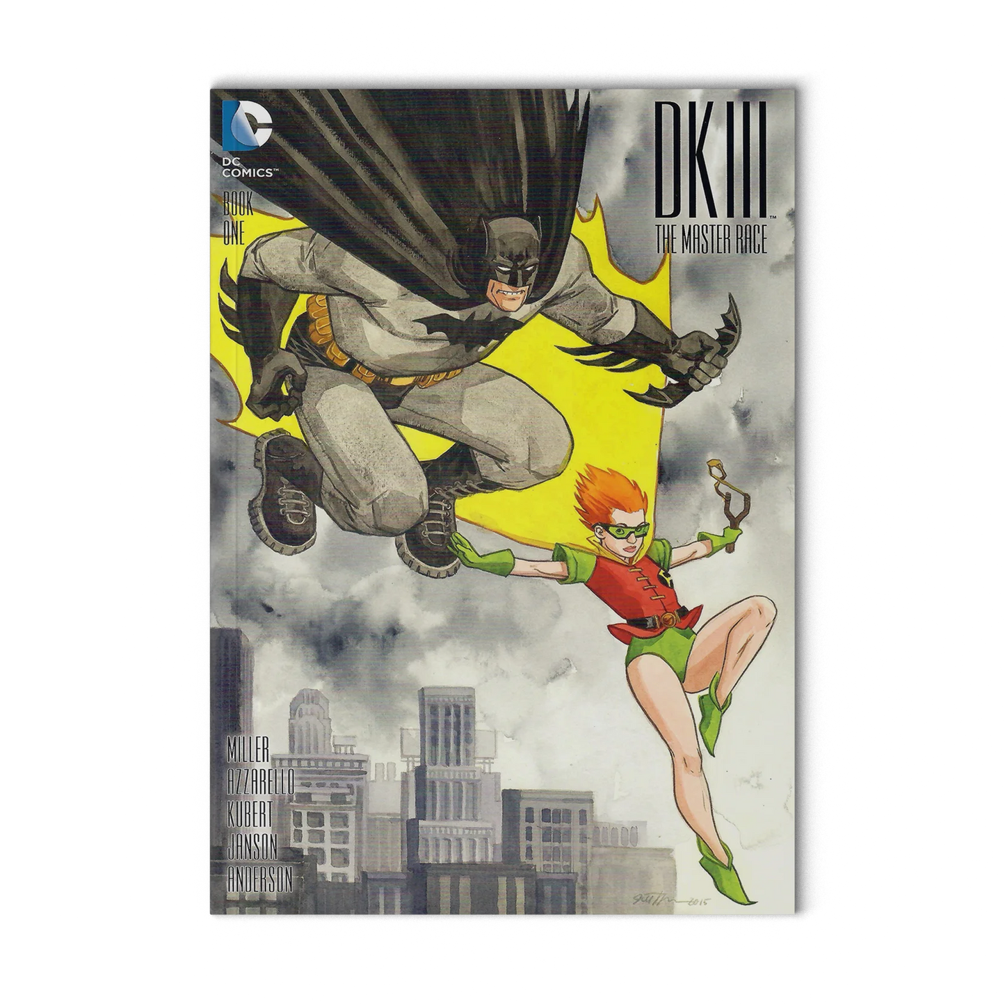 DARK KNIGHT III THE MASTER RACE #1 THOMPSON INCENTIVE VARIANT COVER