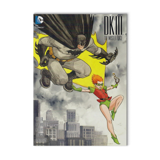 DARK KNIGHT III THE MASTER RACE #1 THOMPSON INCENTIVE VARIANT COVER