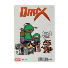 Drax #1 Skottie Young Variant Marvel Comicsa