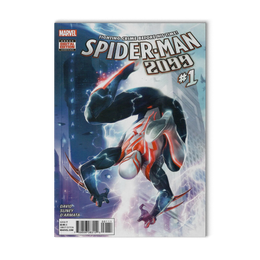 Spiderman 2099 #1 Fighting Crime Before His Time